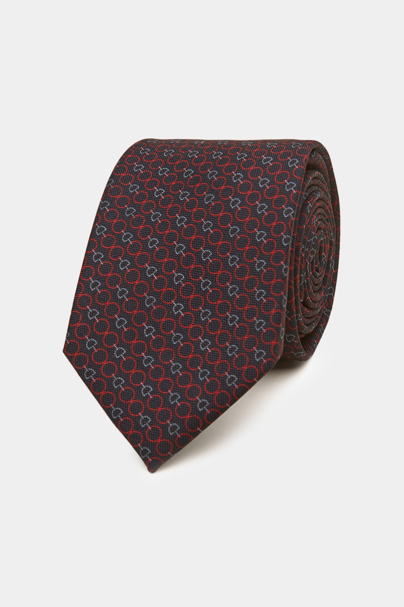 Corbata con textura estampada