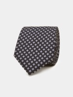 Corbata con motivos florales