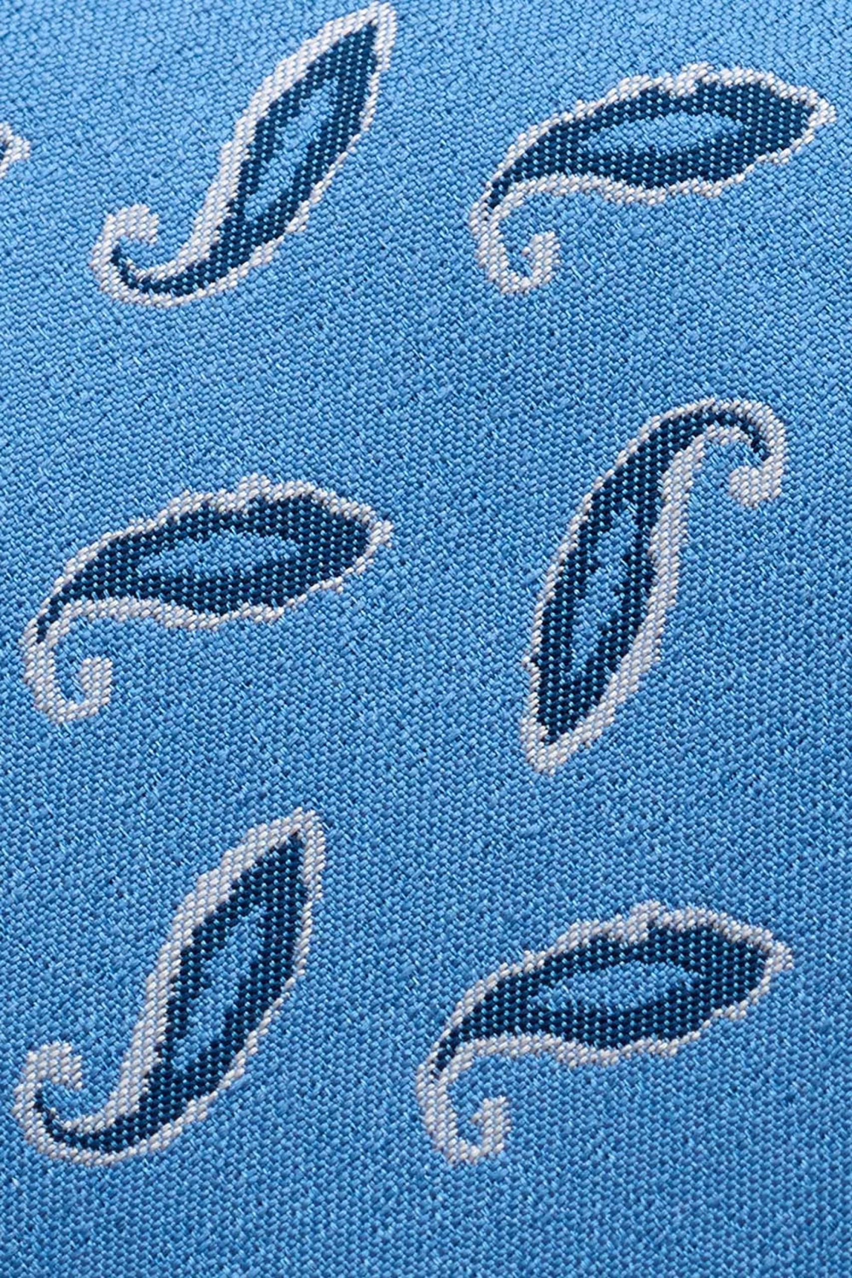 Corbata con estampado cornucopia