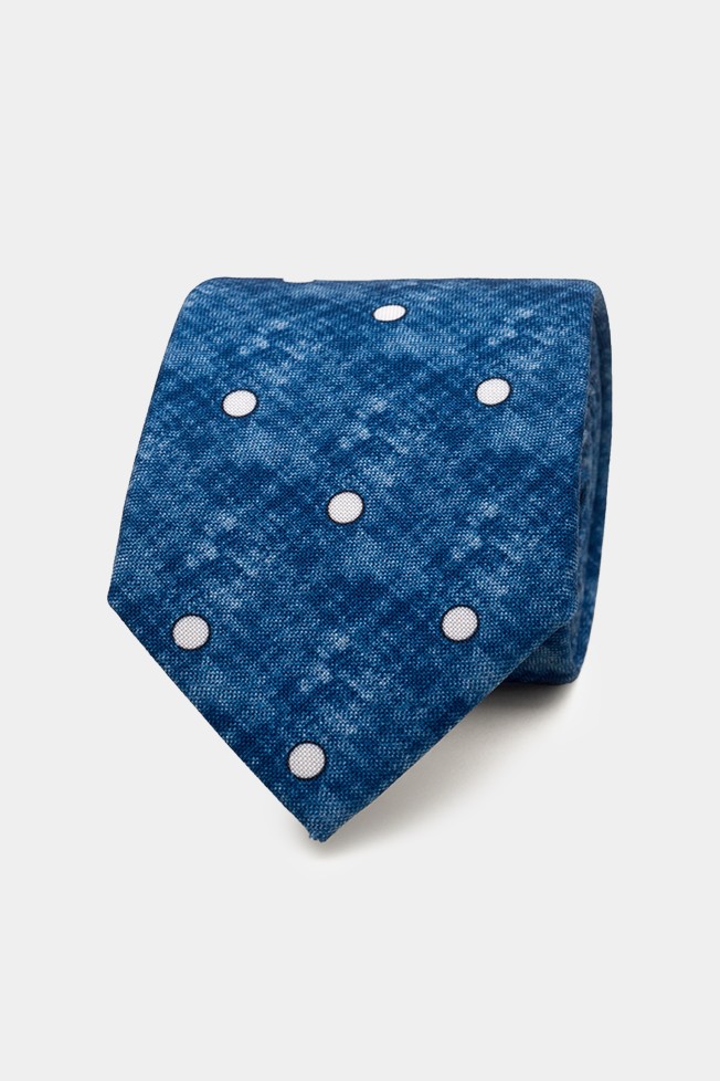 Corbata de lunares