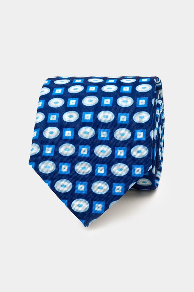 Corbata estampada