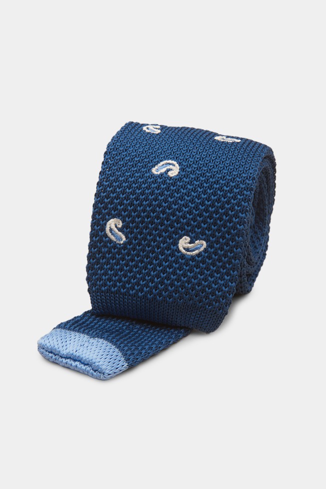 Corbata de punto 
