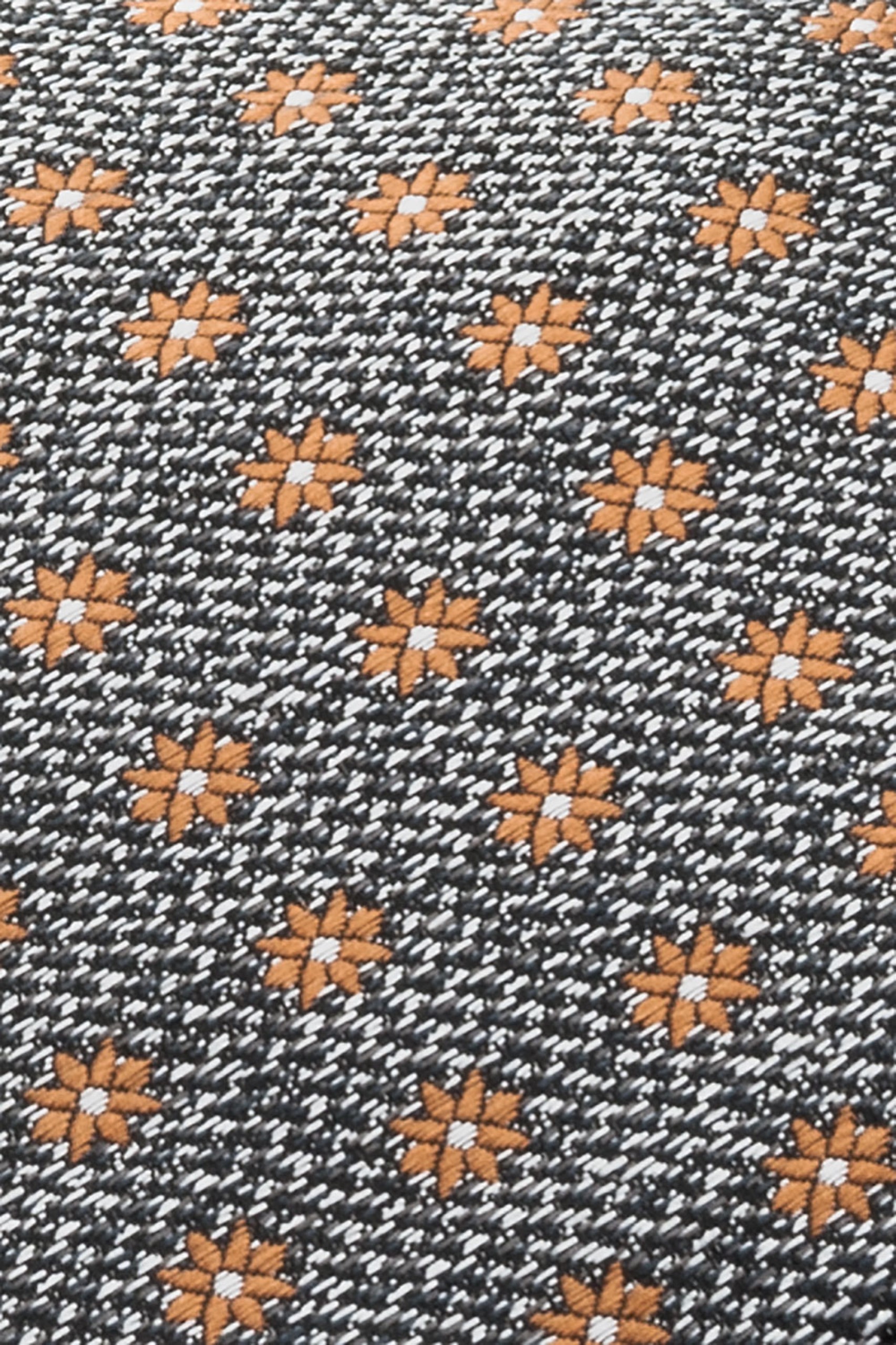 Corbata con estampado de flores