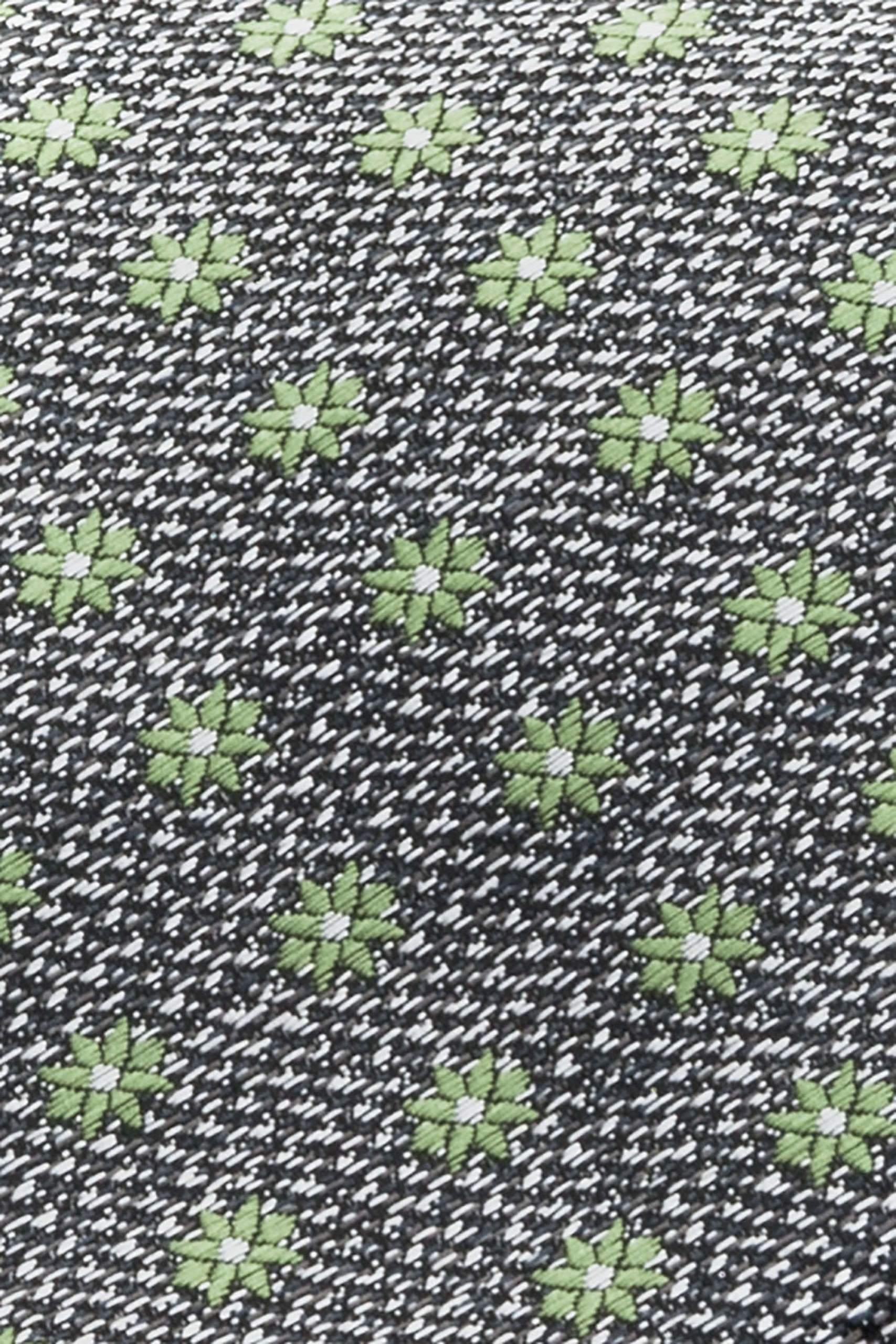 Corbata con estampado de flores