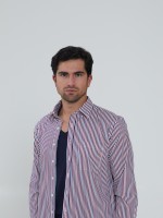 Camisa regular fit �s riscas