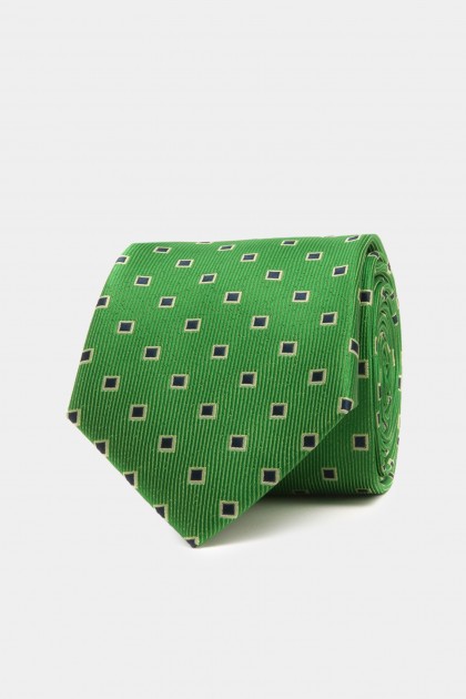 Square pattern tie