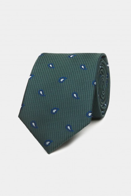 Tie with pattern