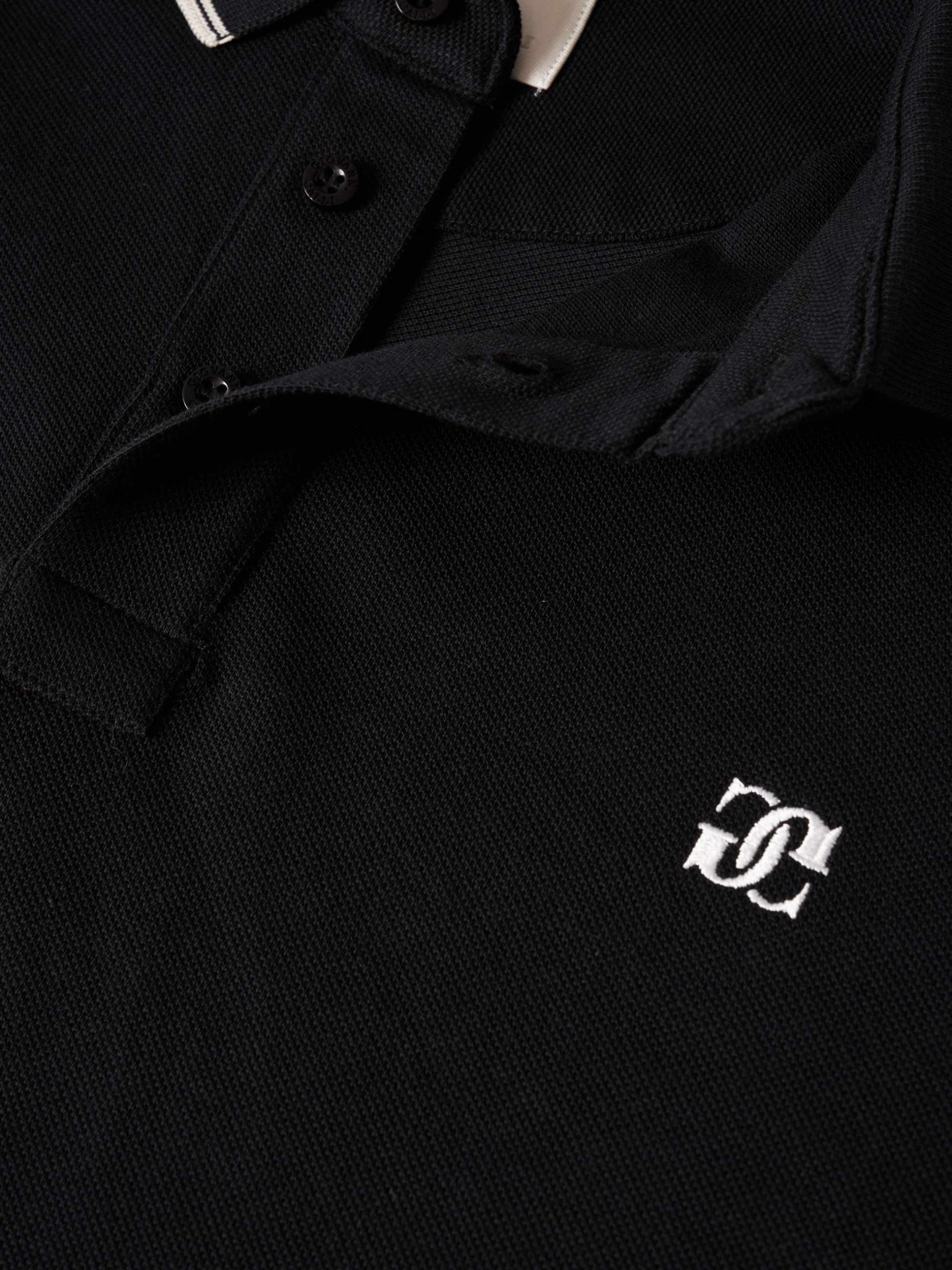 Polo piqué manga corta