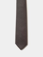 Corbata de seda a rayas