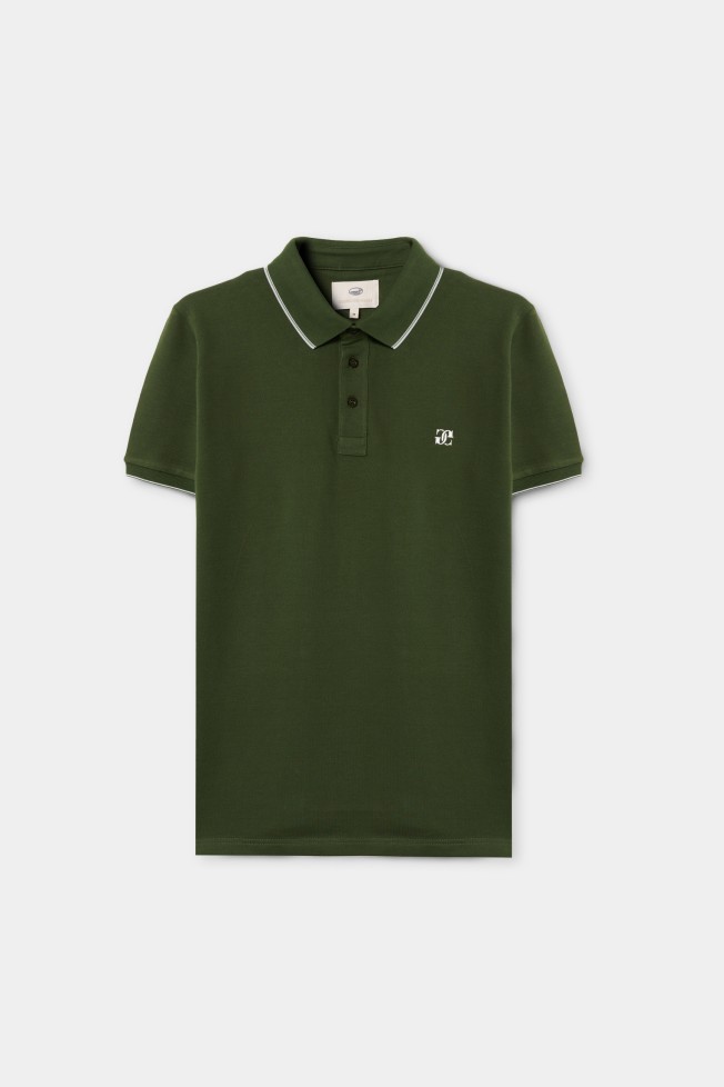 Polo piqu manga corta