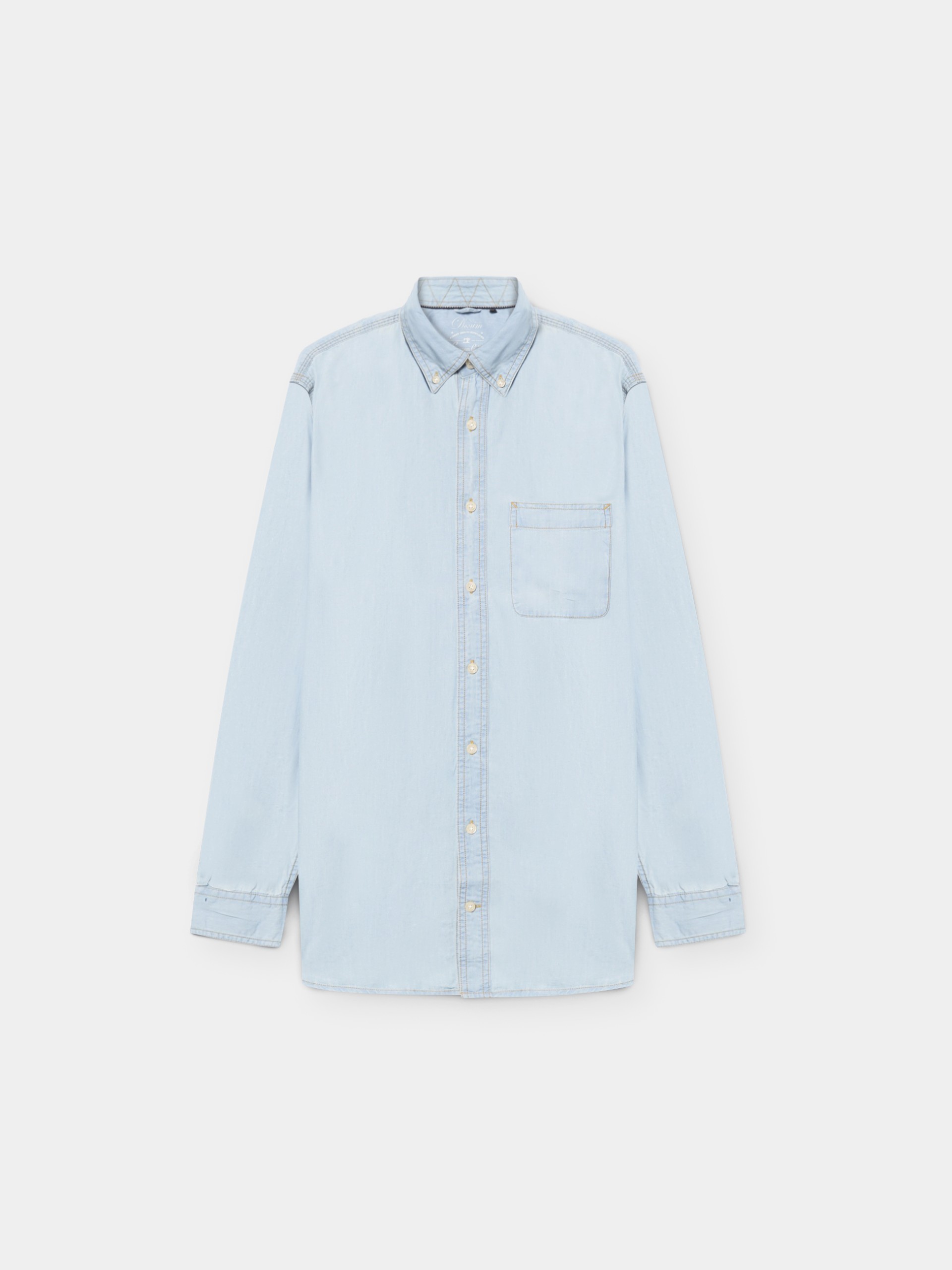 Camisa deportiva denim