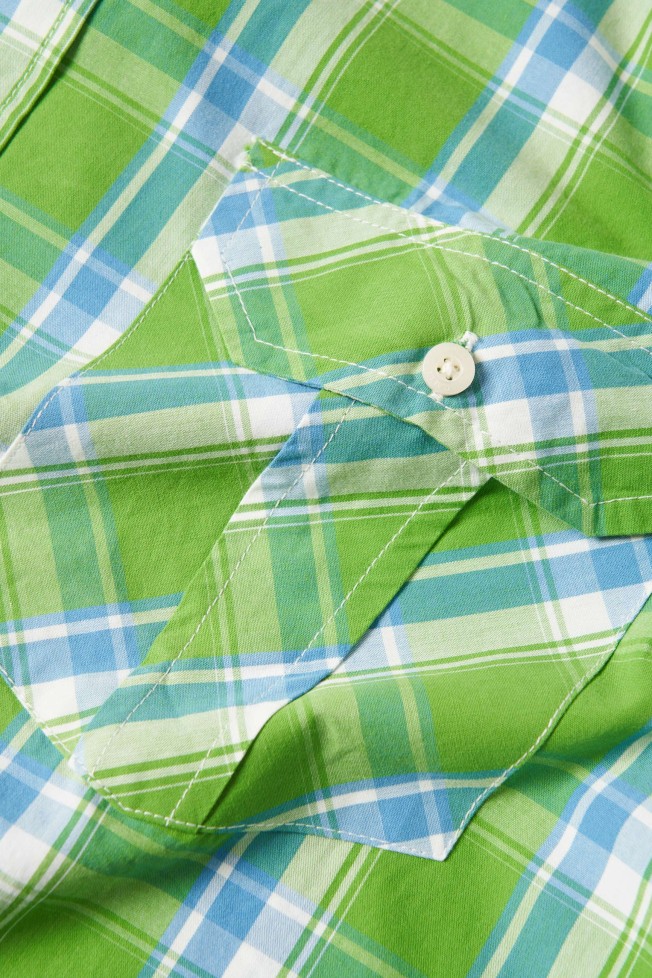 Camisa xadrez slim fit Camisa xadrez slim fit