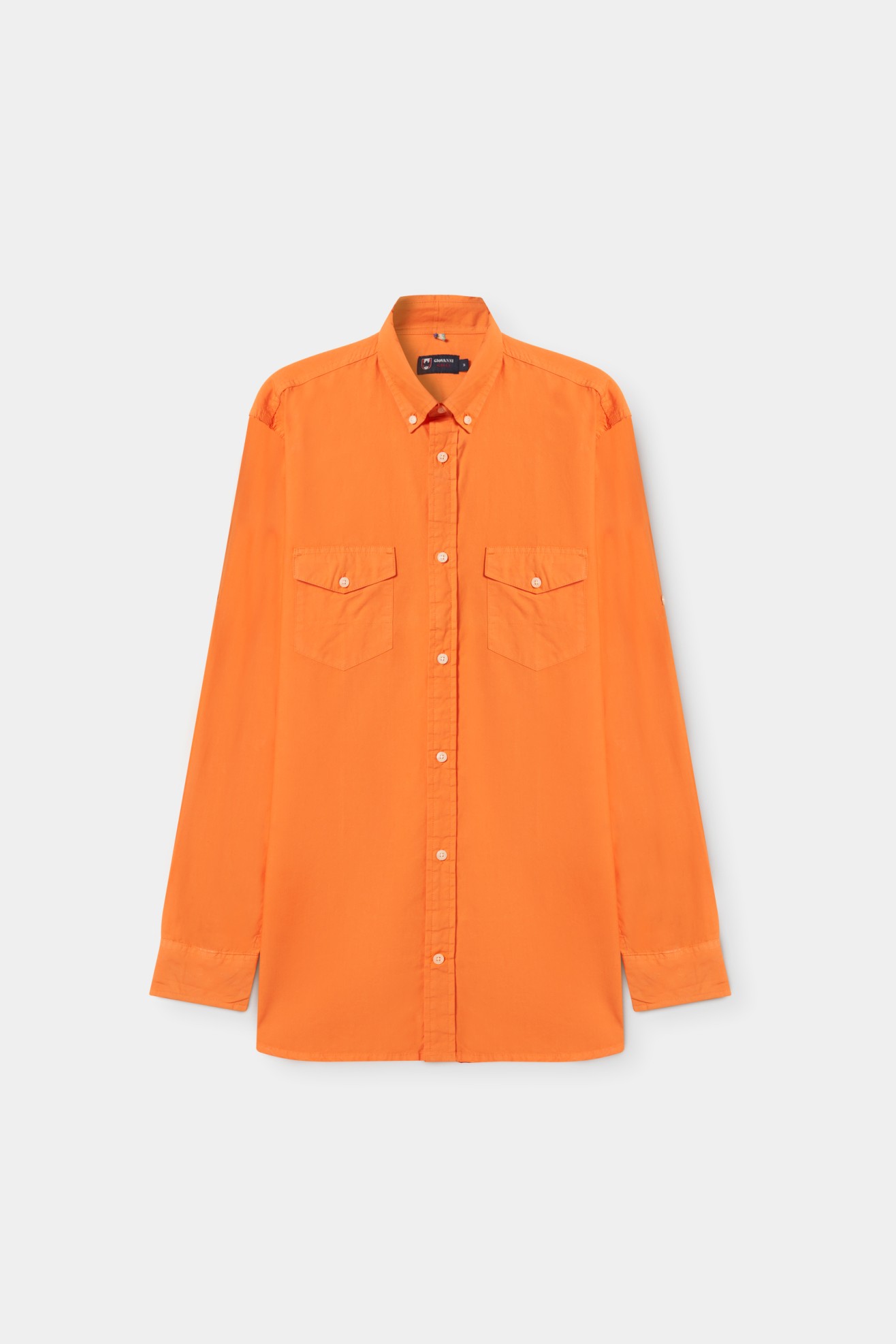 Camisa com bolsos regular fit
