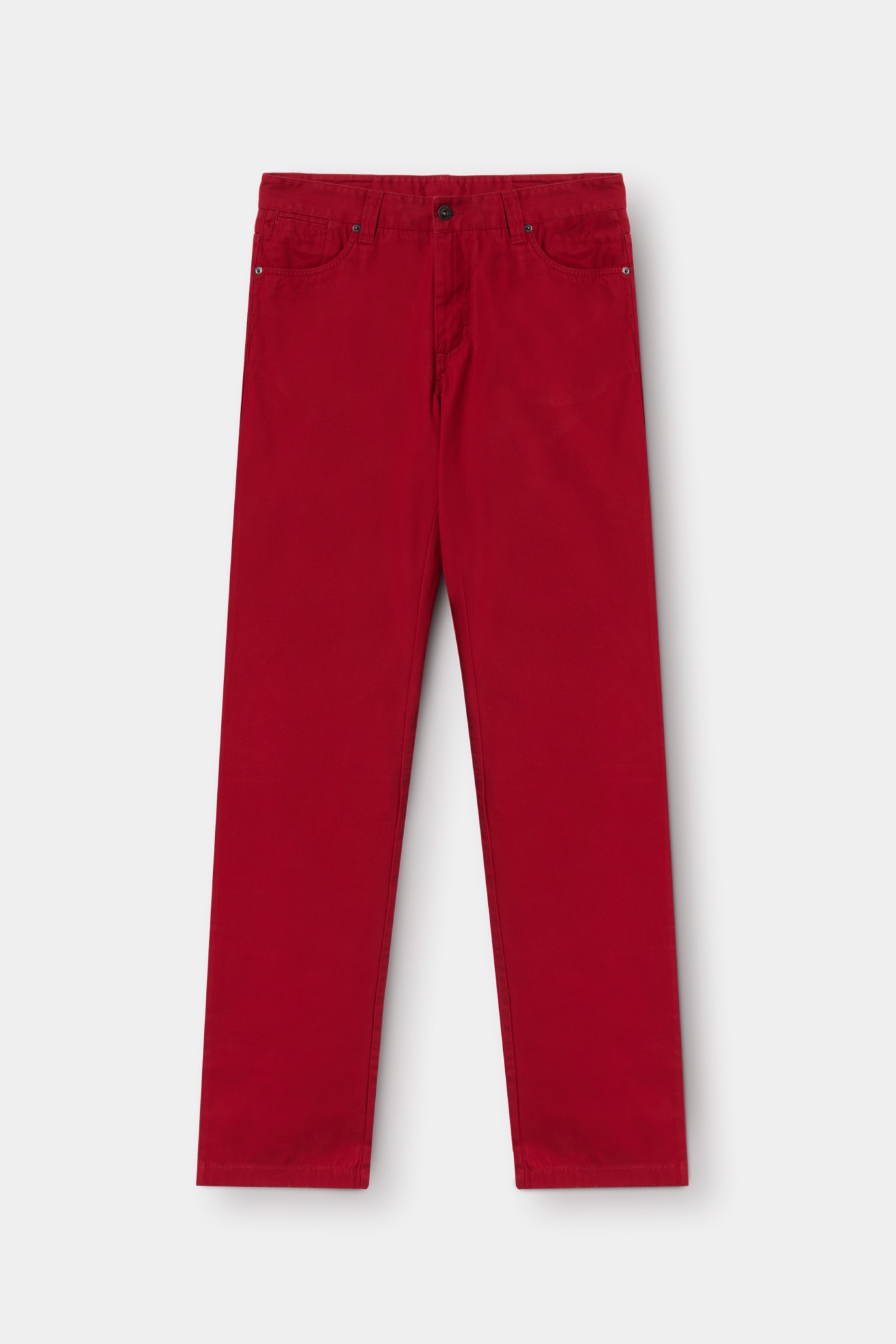 Calça 5 bolsos sarja