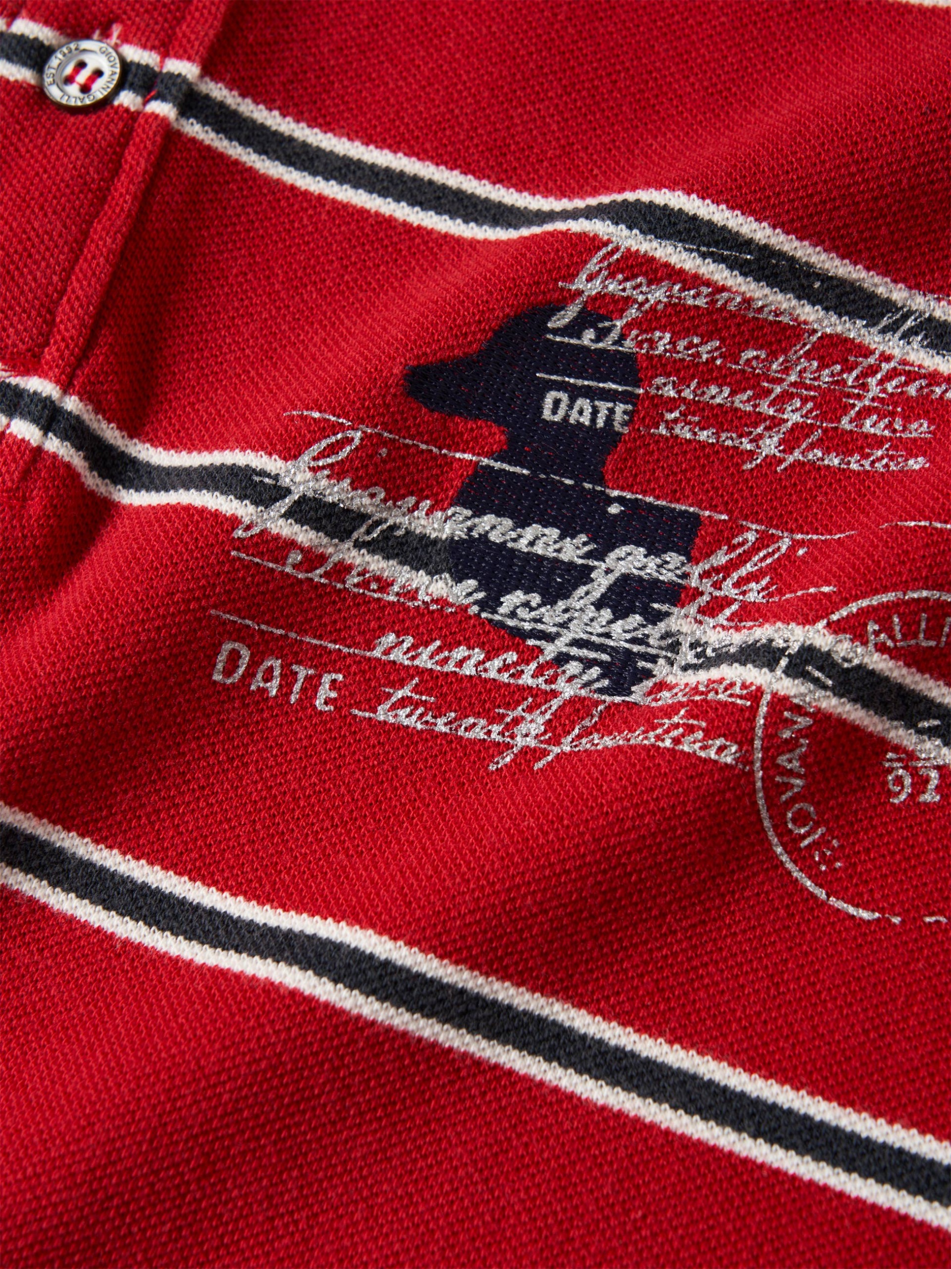 Polo de piqué de manga corta