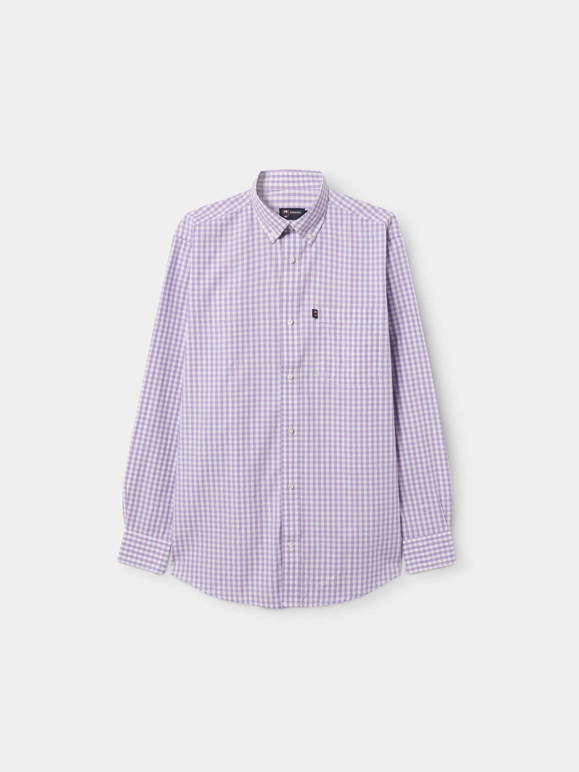 Camisa regular fit a cuadros