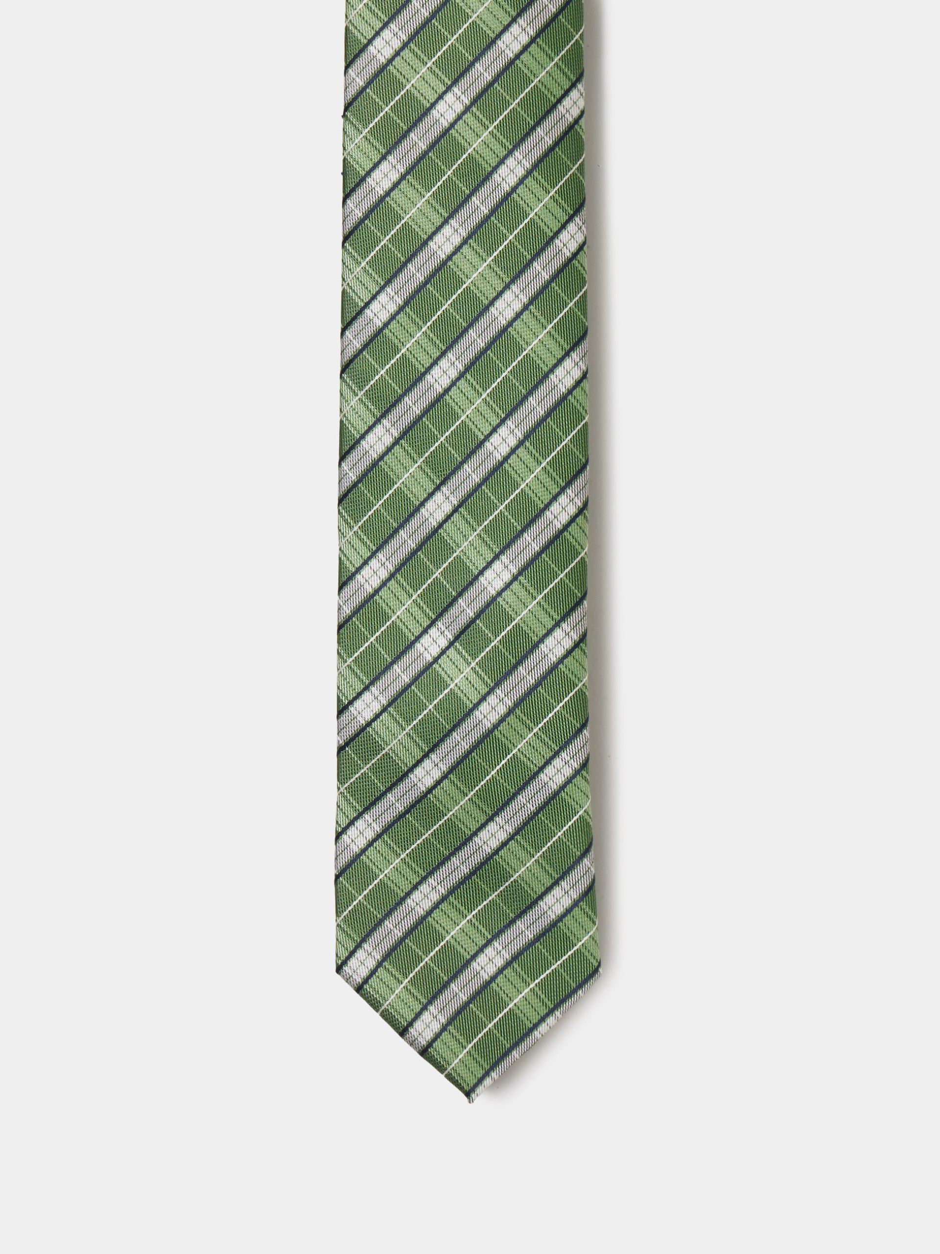 Corbata con estampado de cuadros