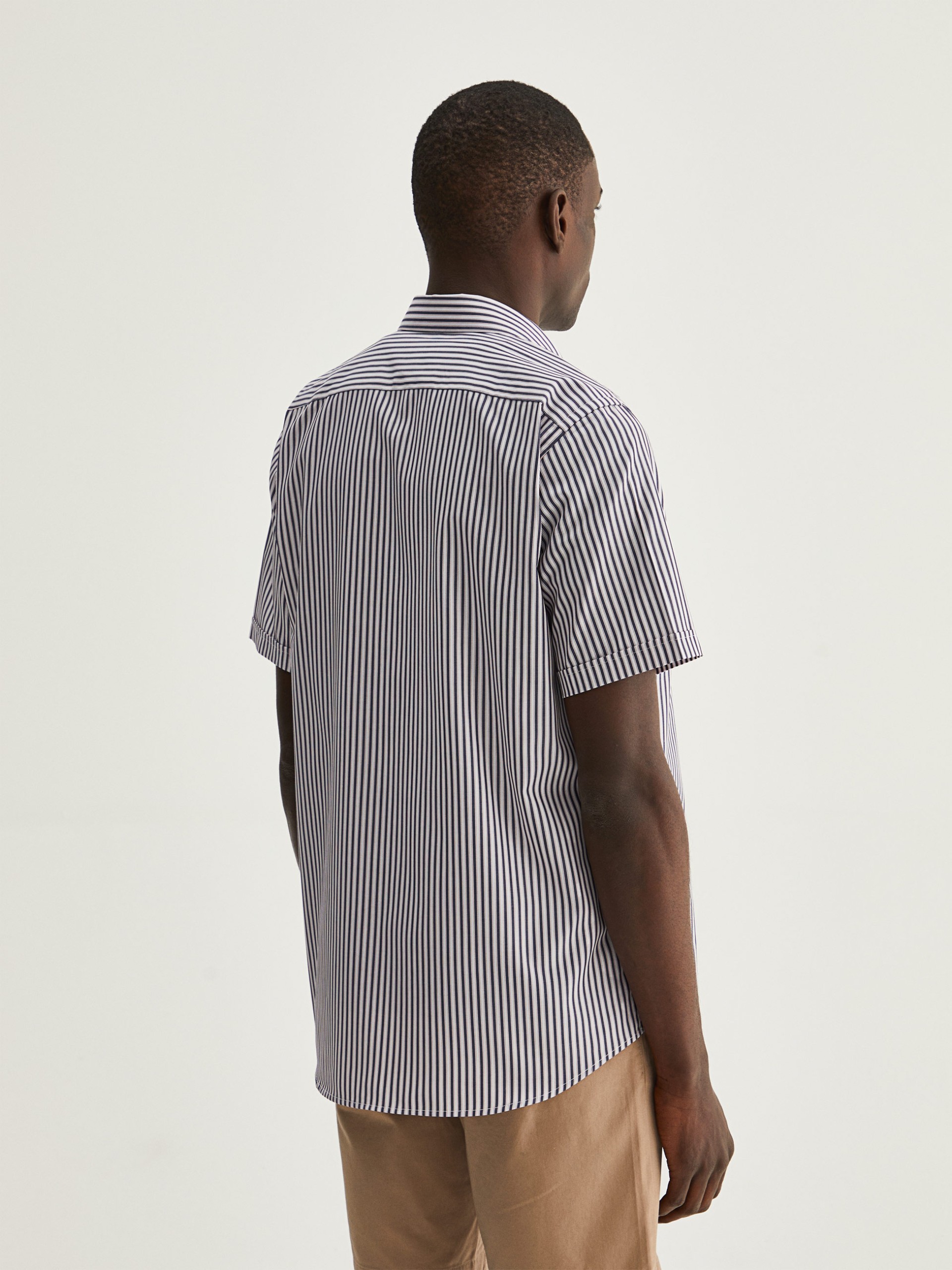 Camisa rayas regular fit