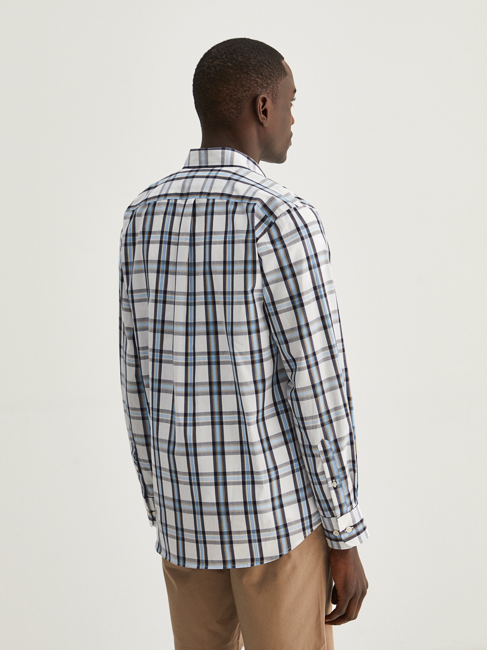 Camisa cuadros regular fit
