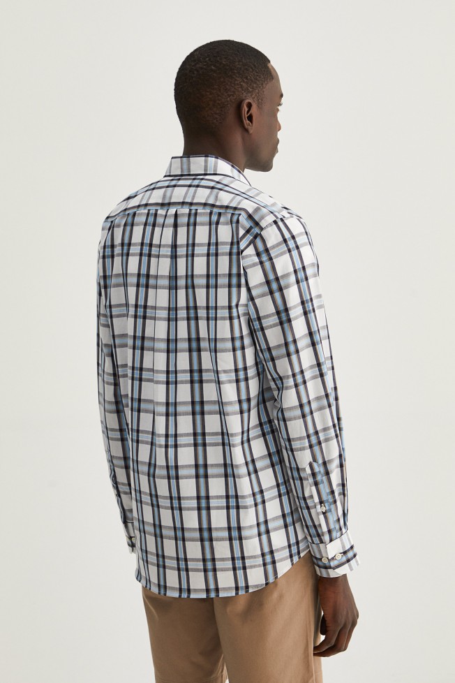 Camisa xadrez regular fit
