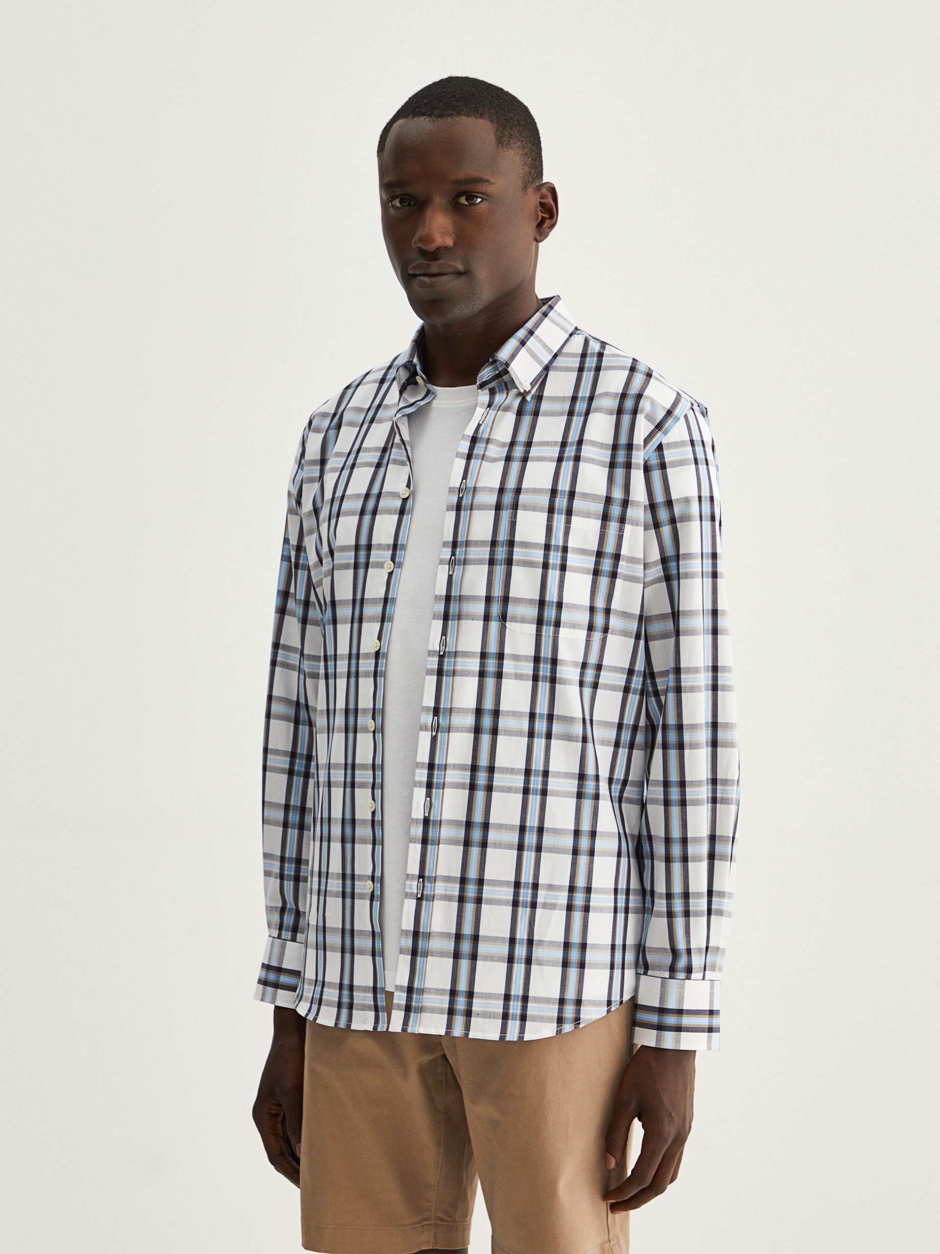 Camisa cuadros regular fit