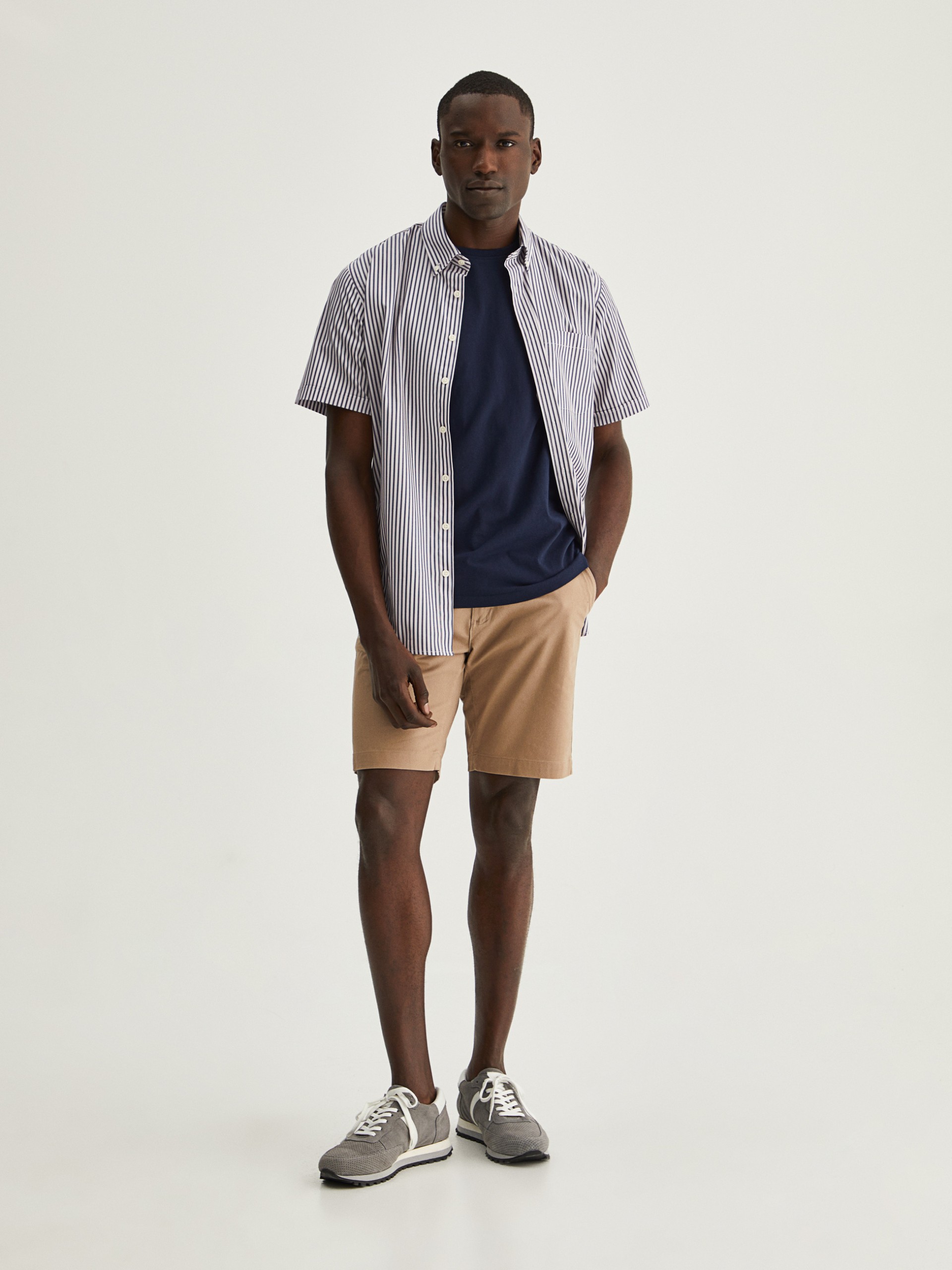 Camisa rayas regular fit