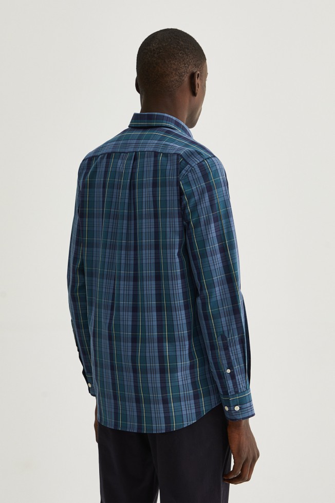 Camisa xadrez regular fit