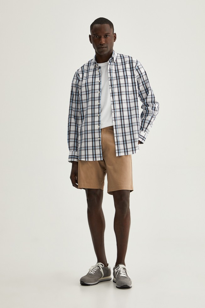 Camisa xadrez regular fit