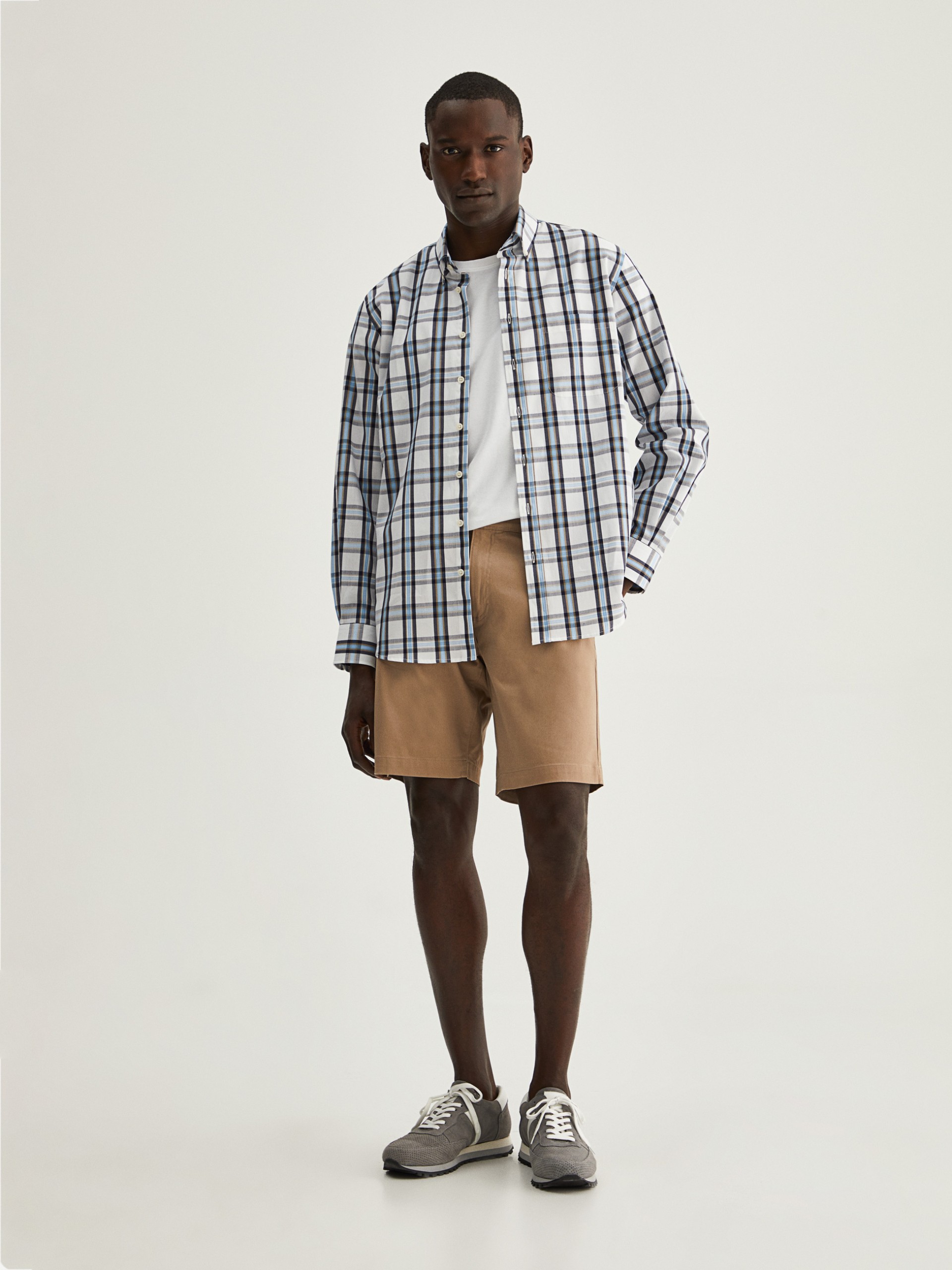 Camisa cuadros regular fit