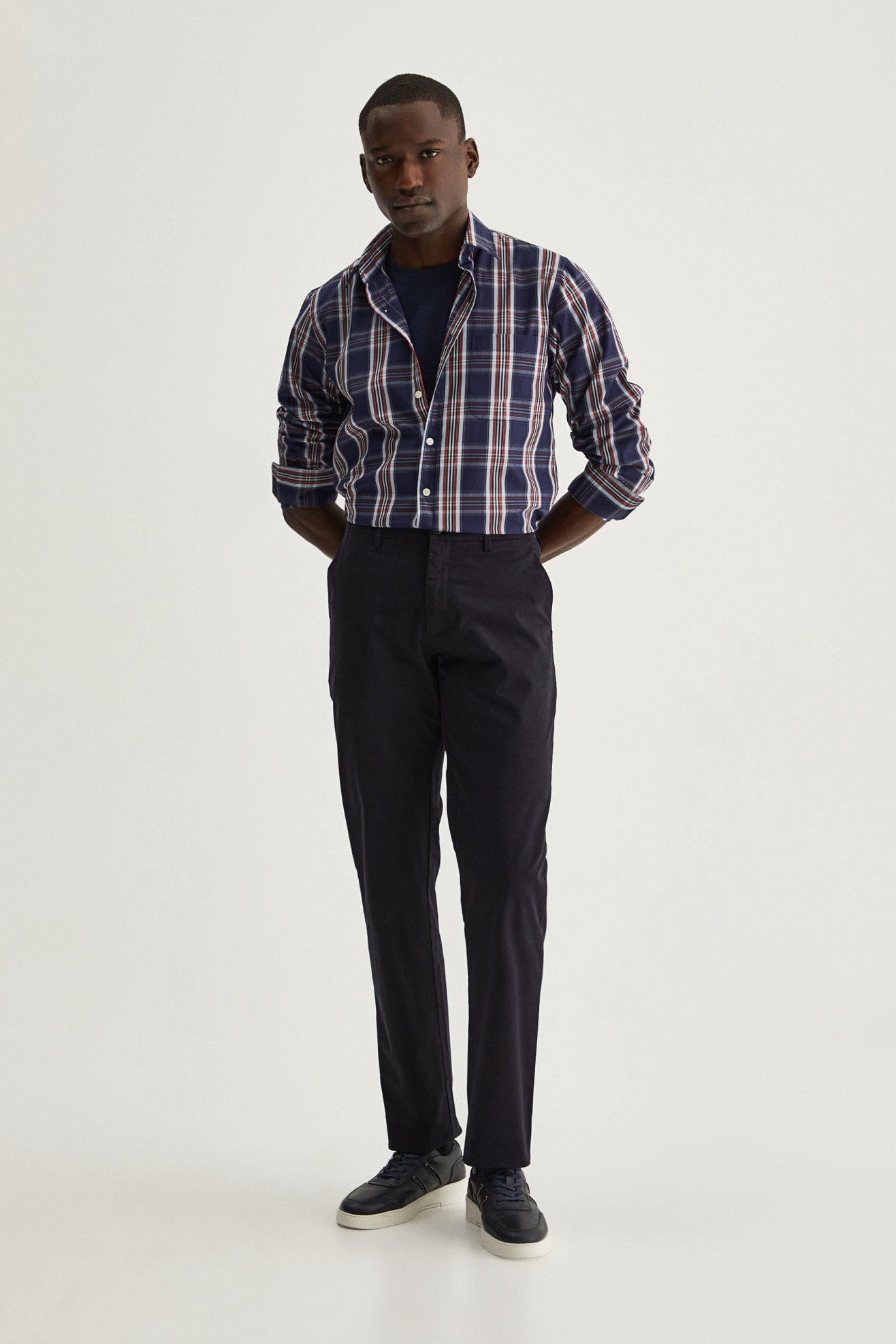 Camisa xadrez regular fit