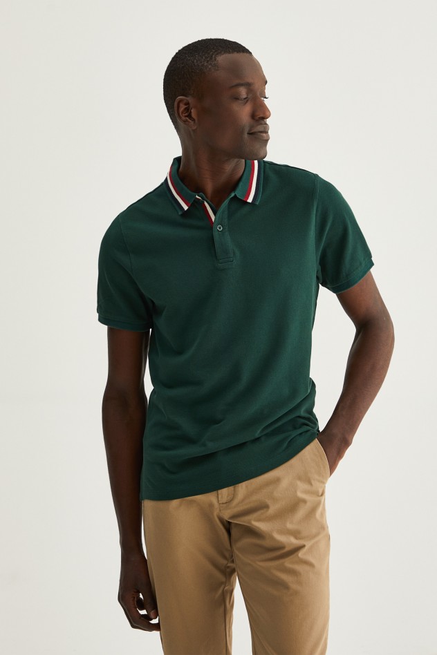 Polo piqu regular fit