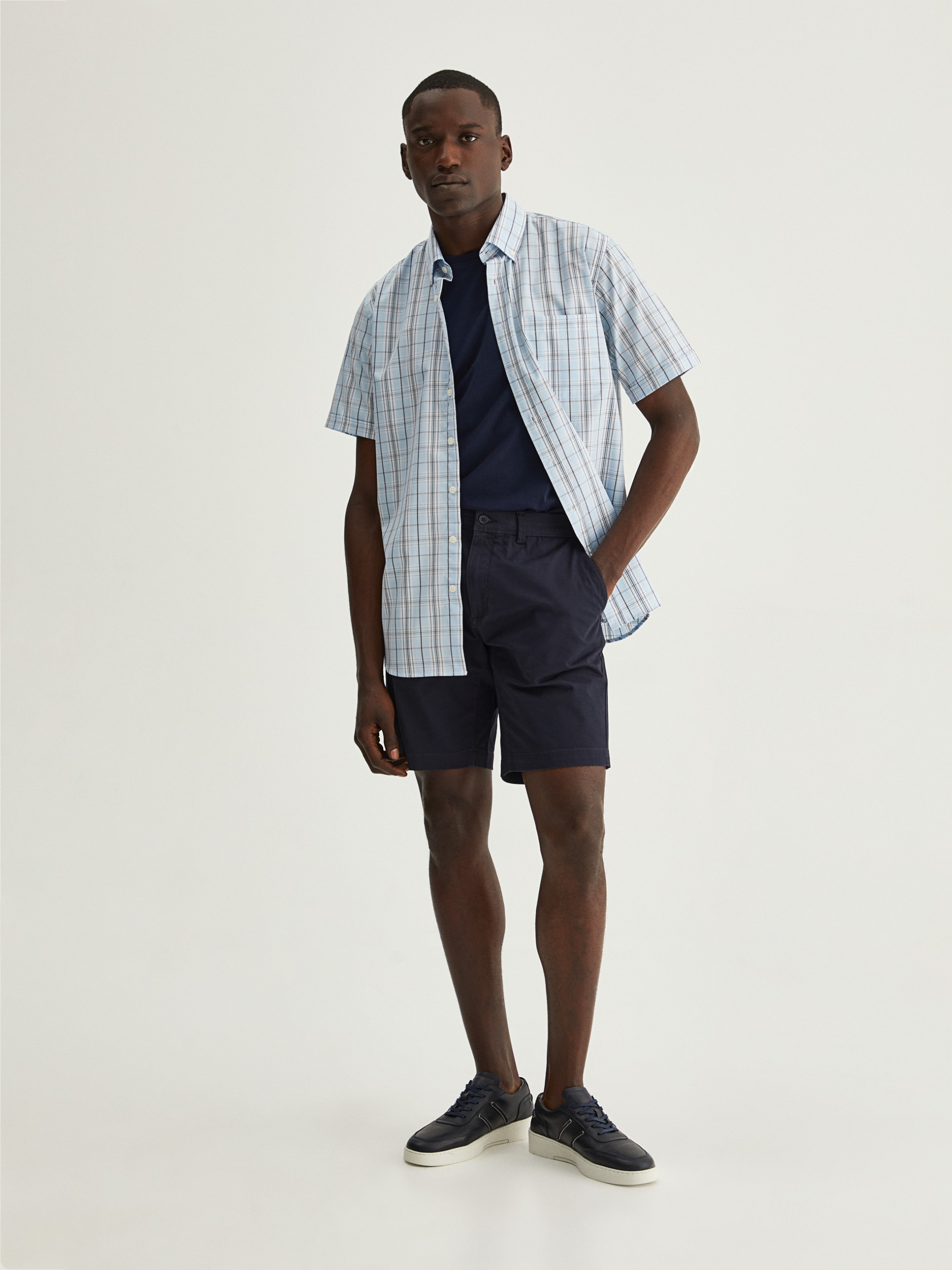 Camisa cuadros regular fit