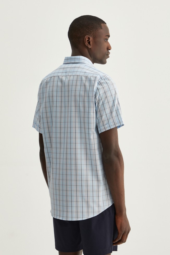 Camisa cuadros regular fit Camisa cuadros regular fit