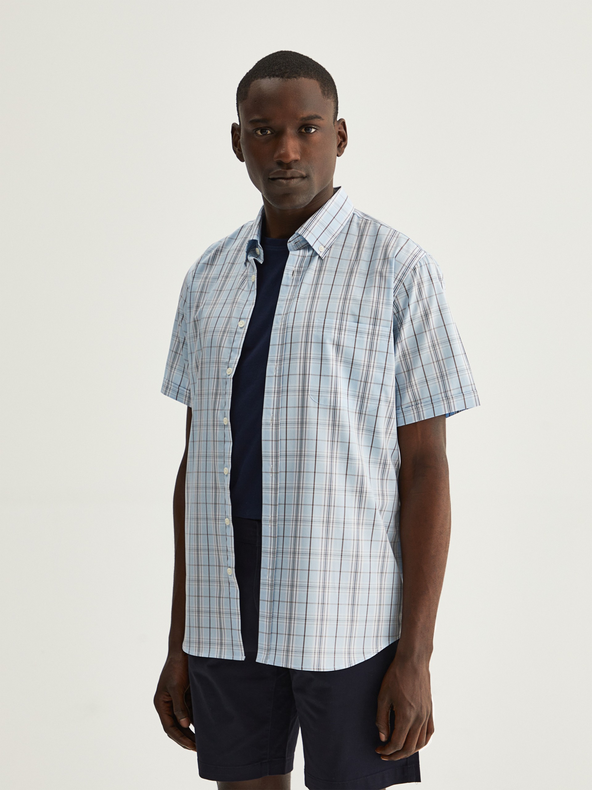 Camisa cuadros regular fit