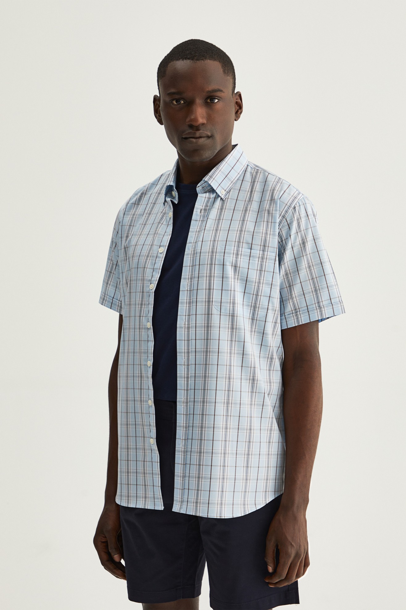 Camisa xadrez regular fit