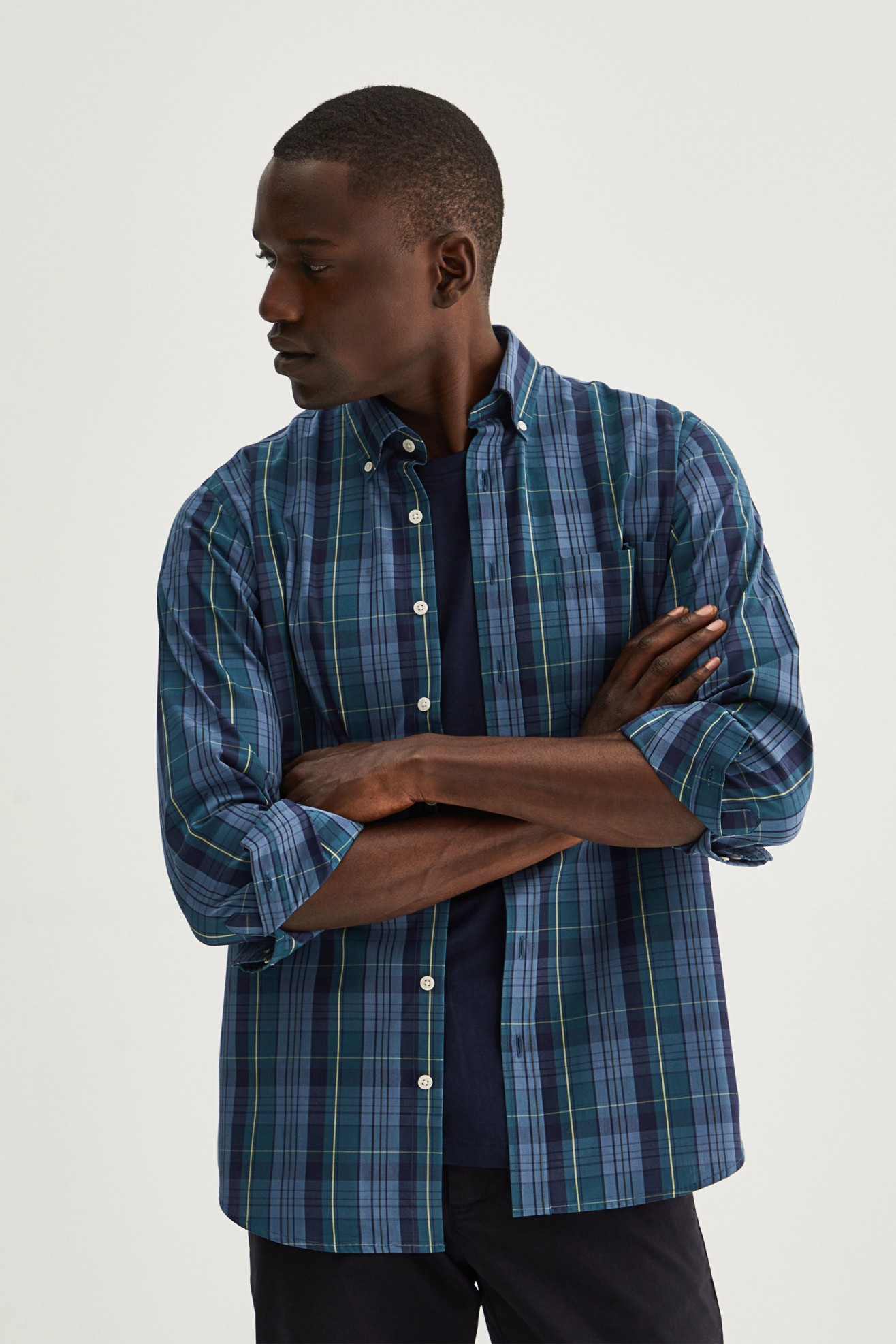 Camisa xadrez regular fit