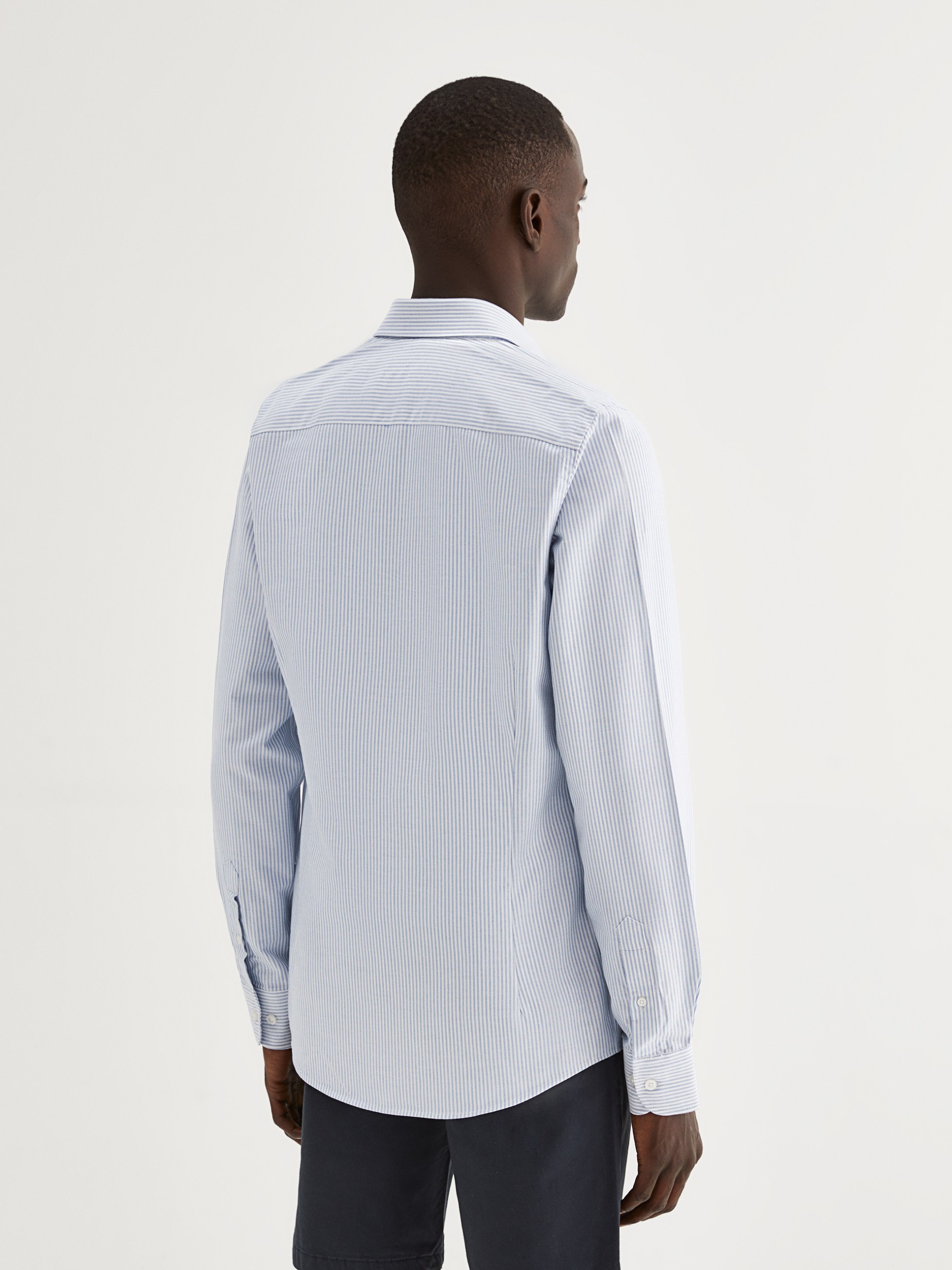 Camisa slim fit oxford