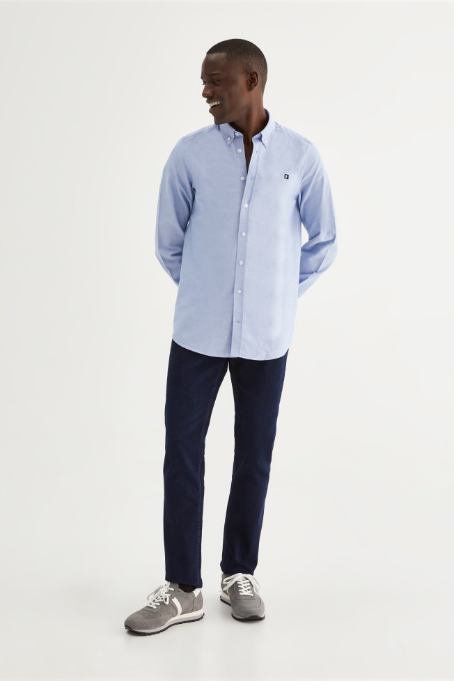 Camisa oxford slim fit Camisa oxford slim fit