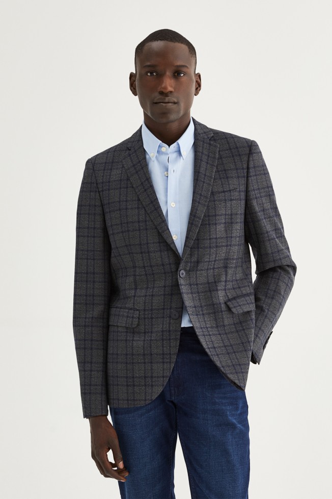 Blazer padro xadrez