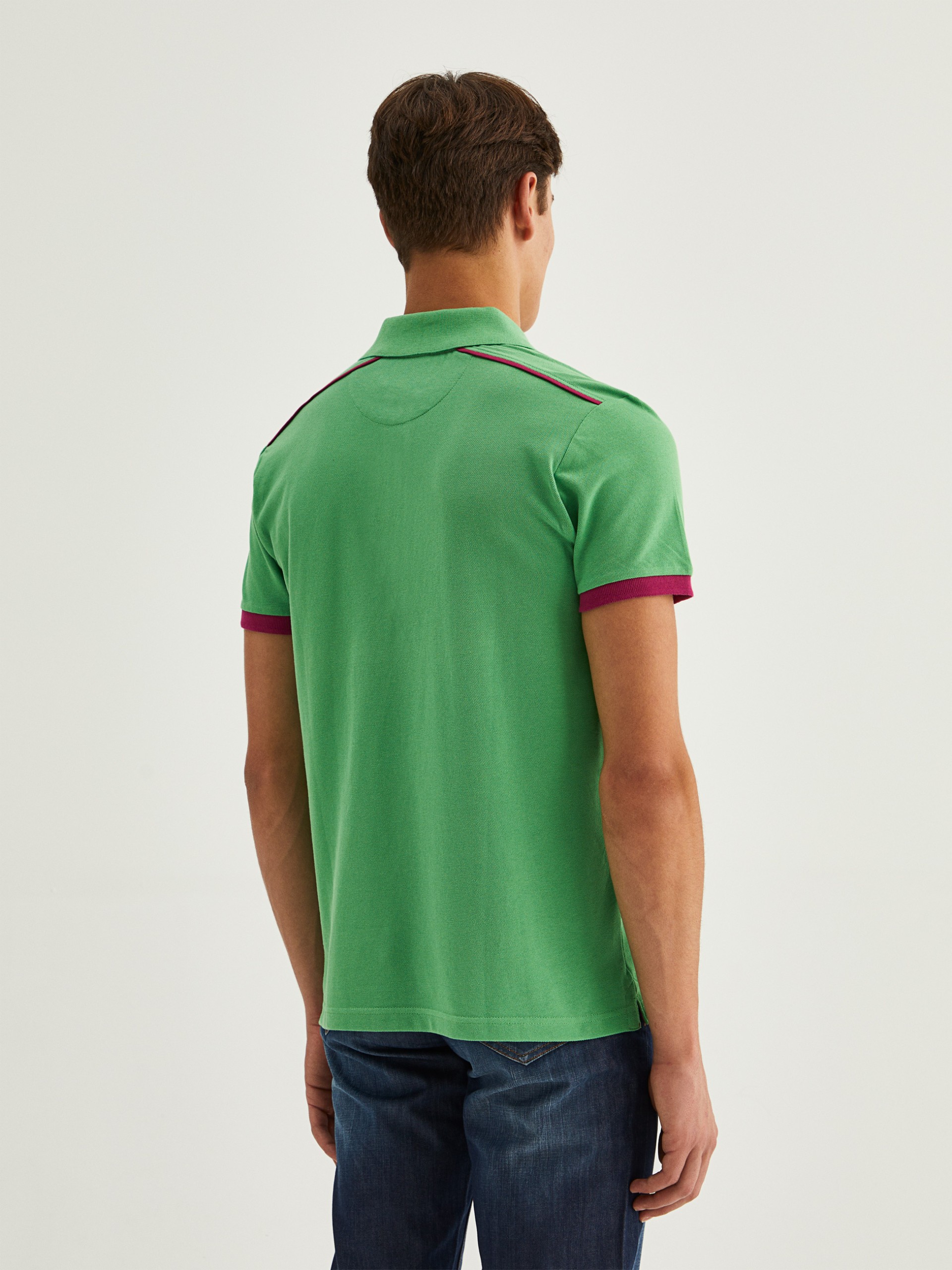 Polo de piqué de manga corta