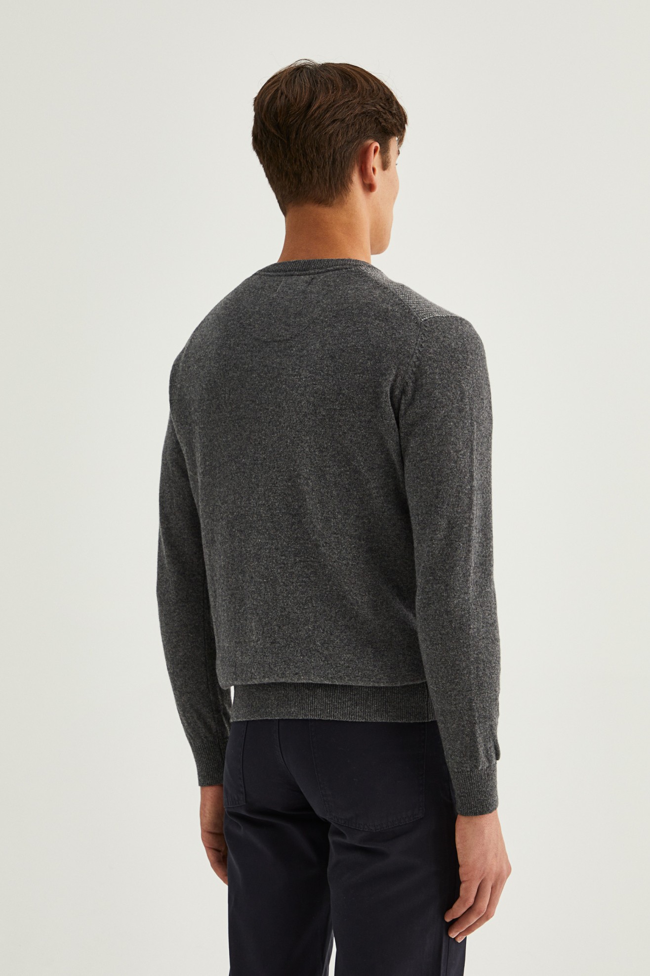 Pullover decote em V