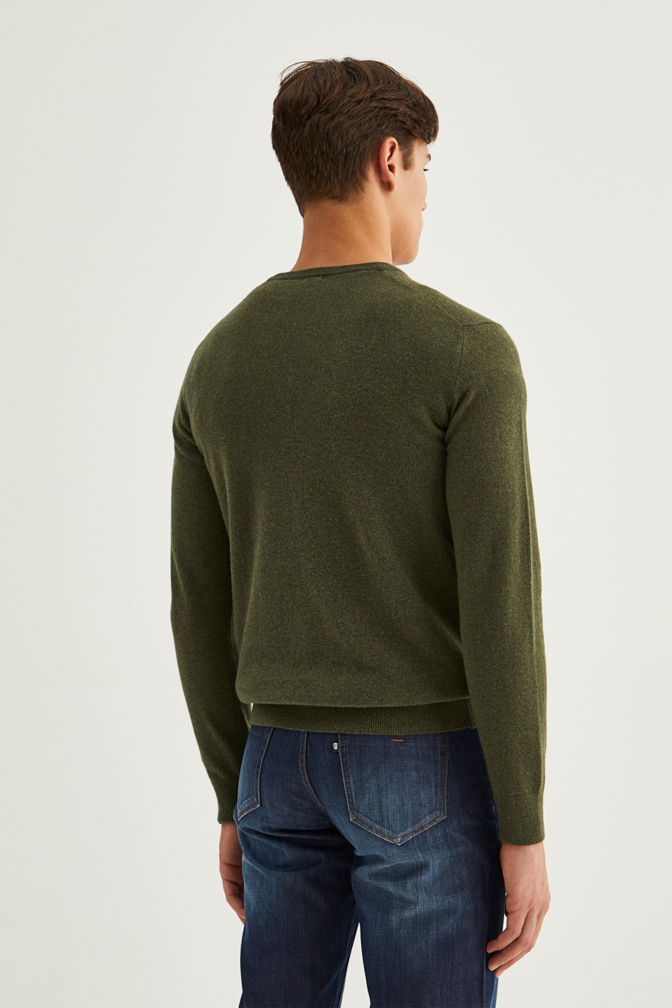 Pullover decote em V