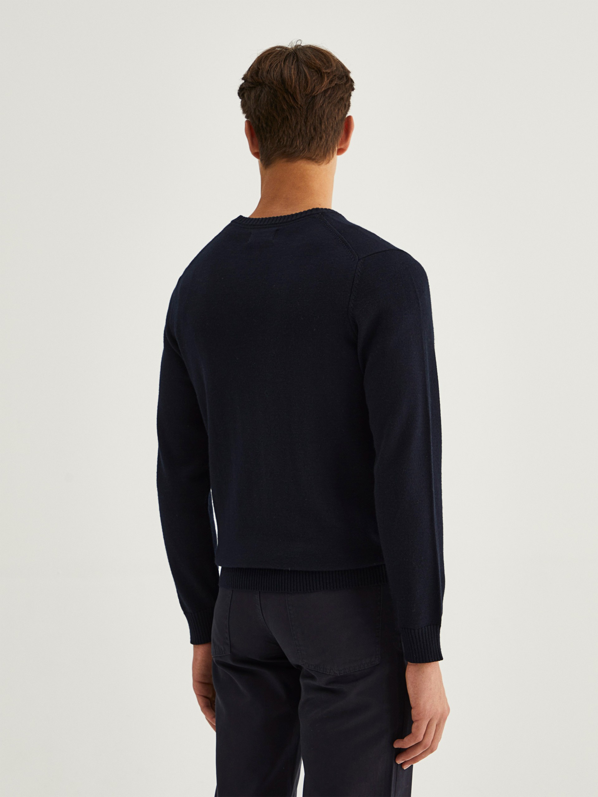 Jersey con cuello de pico