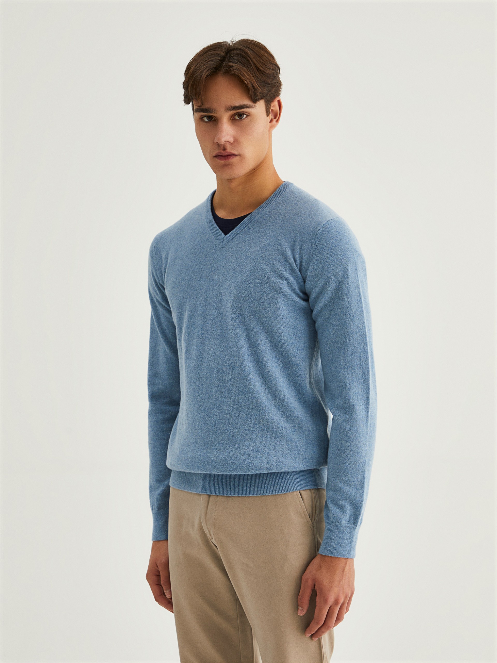 Jersey con cuello en V