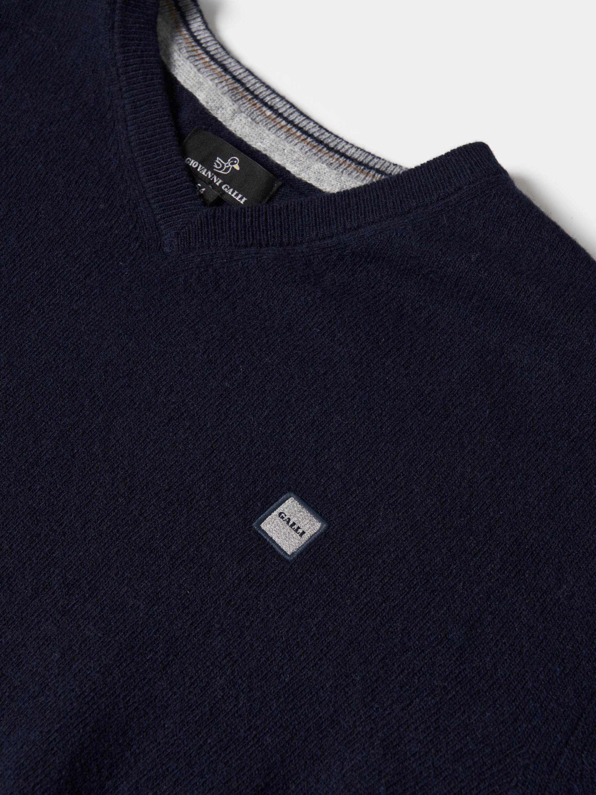 Jersey con cuello de pico