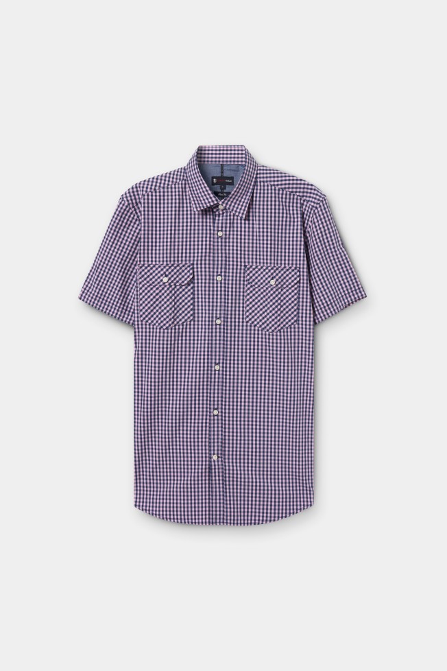 Camisa de cuadros slim fit 