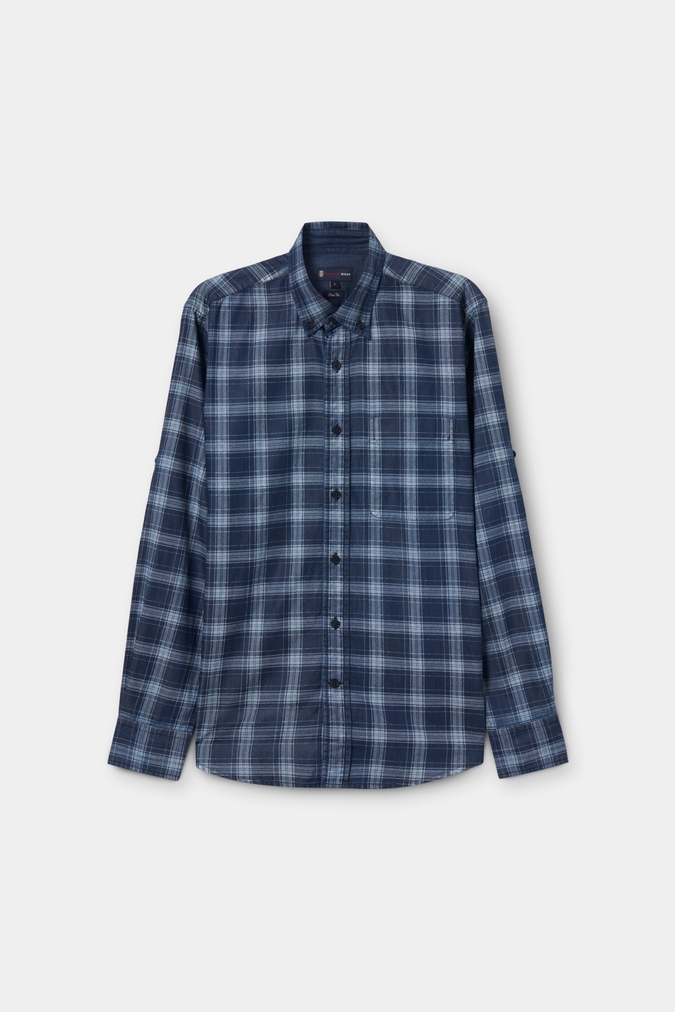 Camisa xadrez slim fit
