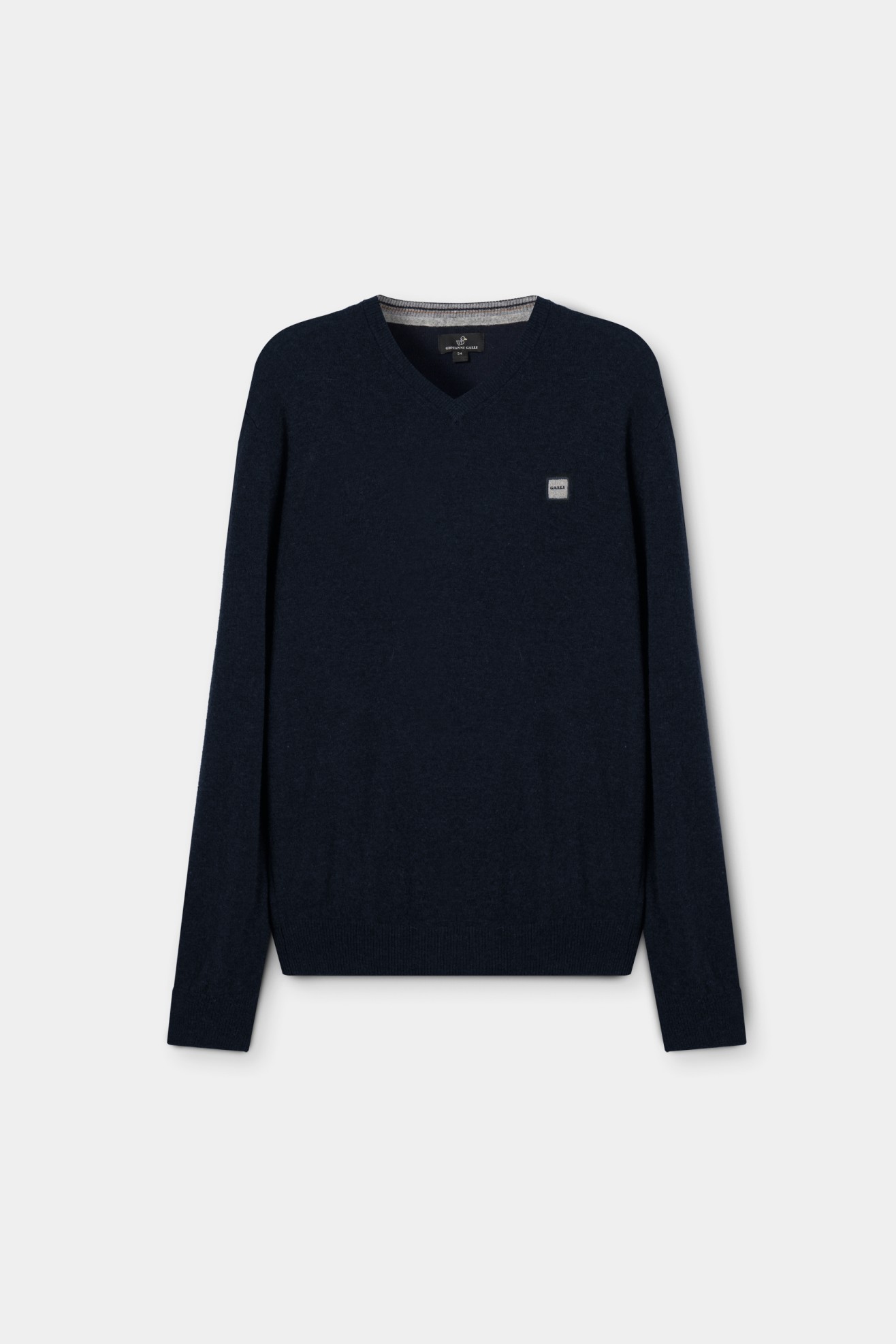 Pullover com decote em V