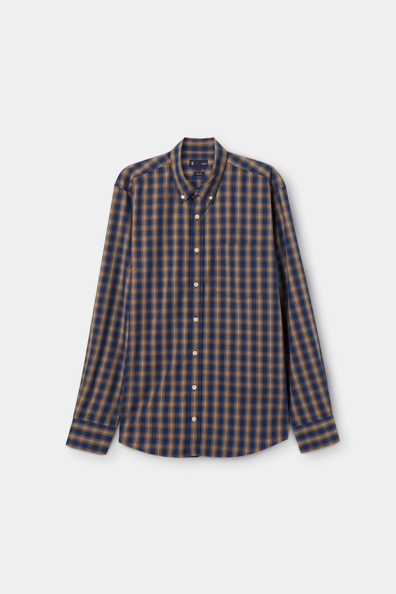 Camisa slim fit a cuadros 