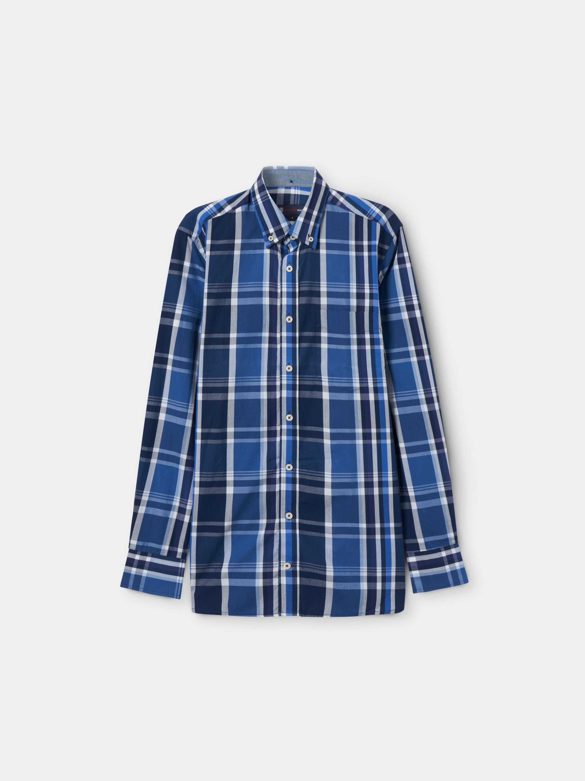 camisa slim fit a cuadros